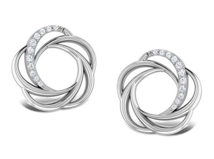 sparkling-whorl-platinum-earrings