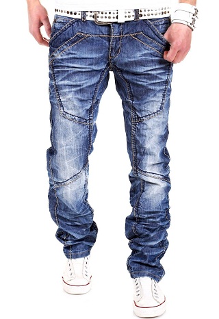 Denim Cargo Style Jeans for Men