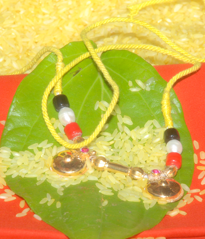 Coral Telugu mangalsutra