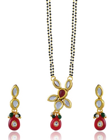 Kundan mangalsutra