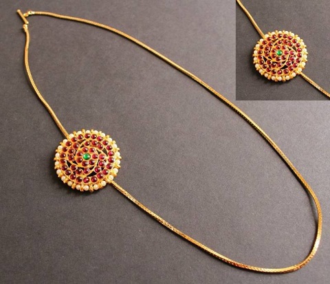 Muggapu Mangalsutra designed Chain