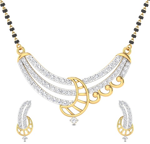 Diamond Studded Mangalsutra