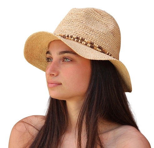 Plain Straw Hat for Women