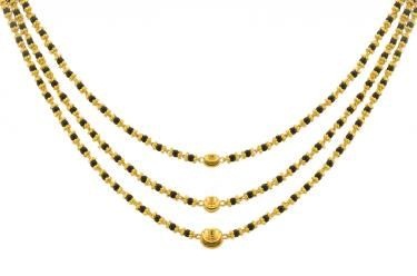 Multiple Strands Jewelled Short Mangalsutra