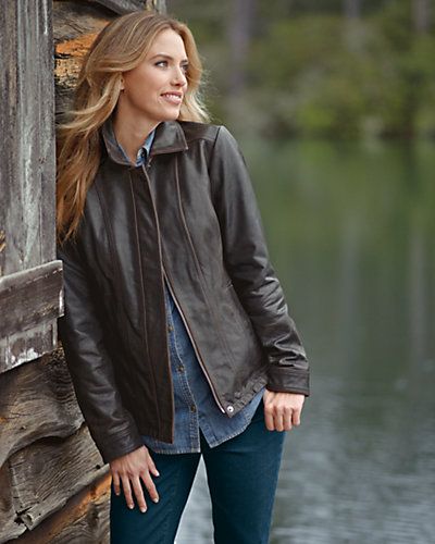 Eddie Bauer Leather Stine