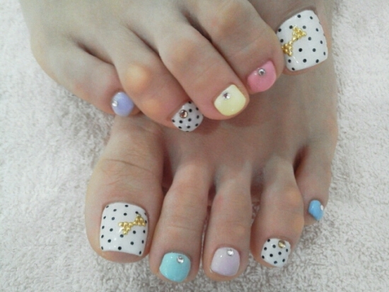 Cool Toe Nail Art Designs