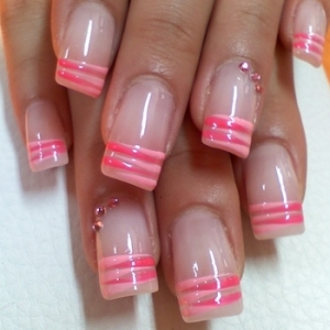 Funky-Fresh French Nail Art Ideas