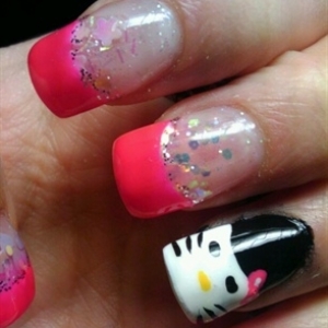 Funky-Fresh French Nail Art Ideas