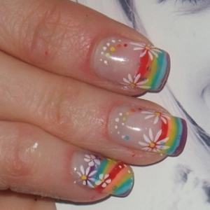 Funky-Fresh French Nail Art Ideas