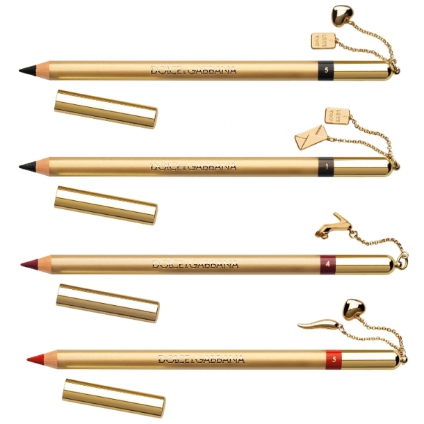 Dolce &#038; Gabbana Charm Pencils for Valentine&#8217;s Day