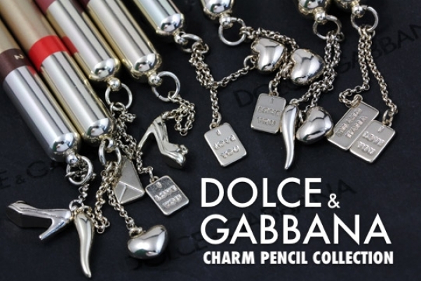 Dolce &#038; Gabbana Charm Pencils for Valentine&#8217;s Day