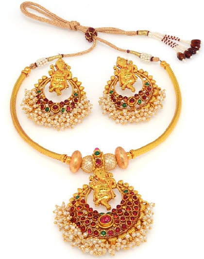 temple-jewellery-designs-temple-jewellery-set-with-earrings