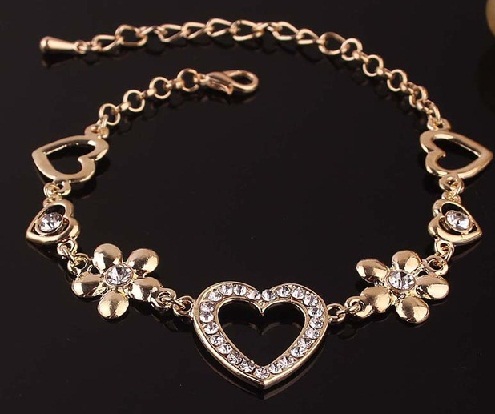 anklet-designs-diamond-and-heart-anklet