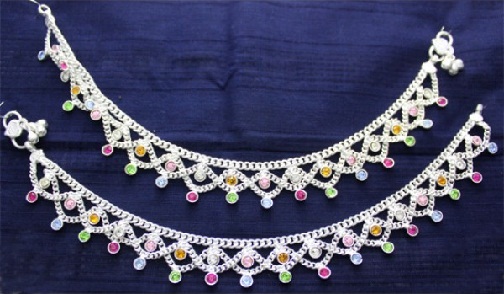 anklet-designs-silver-and-crystal-stone-anklet