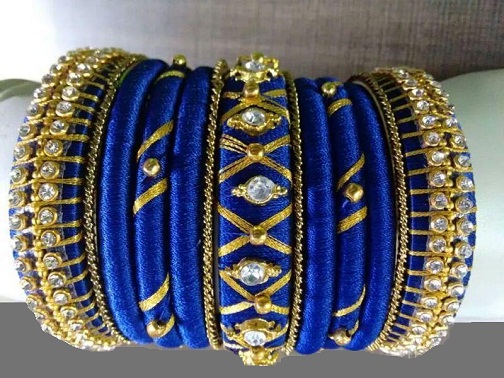 Bead work thread Bangles