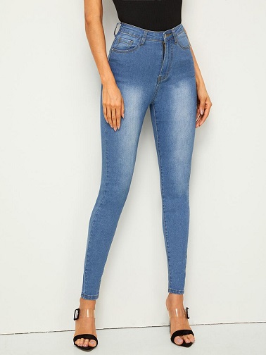 High Rise Skinny Jeans