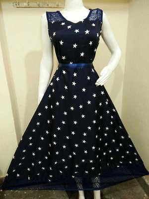 Starred Long Frock