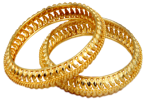 Mango Motif in 30 gms Bangle