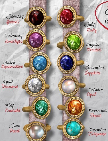 birthstone rings