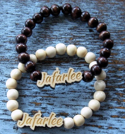 Wooden Bead Custom Bracelet