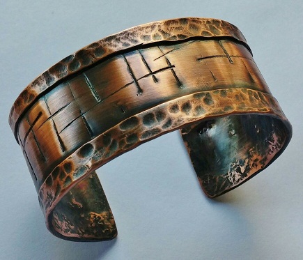 Copper Cuff Custom Bracelet