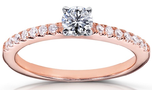 Rose Gold Engagement Ring