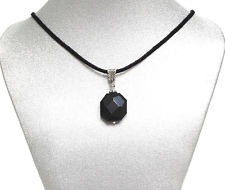 Onyx Gemstone Black thread Necklace