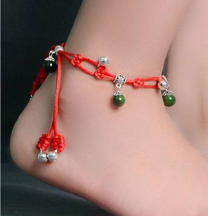 String Anklets for Women