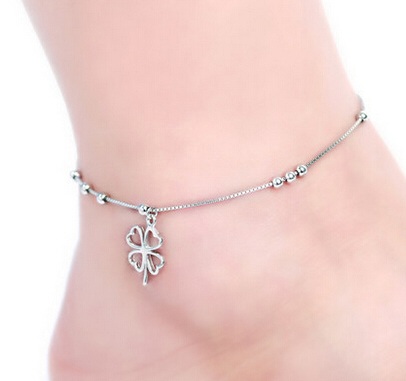 Silver Leg Anklet for Women