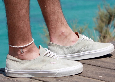 Boat Charm Leg Anklet for Men