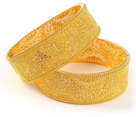 22k gold bangles