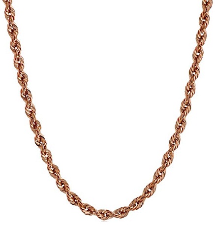 Rope Rose Gold Chain