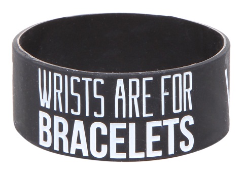 Hot topic rubber wristband