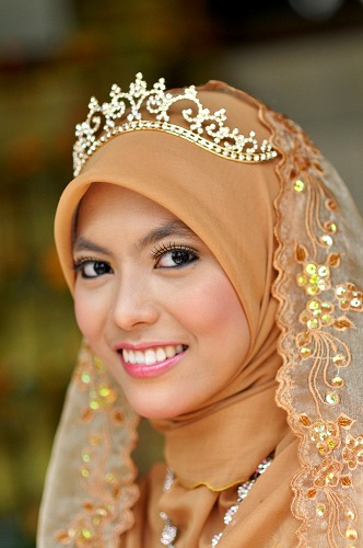 Classic Hijab with Tiara