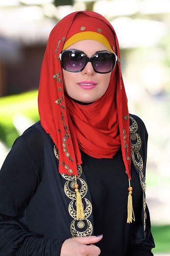 Trendy Hijabs with Tassels