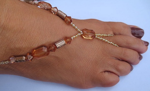 Handmade Beaded Anklets