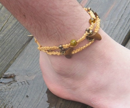 beaded anklets