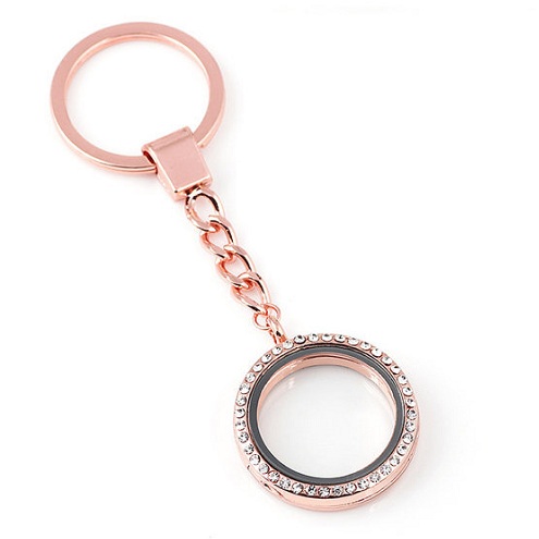 Floating Locket Key Chain Pattern