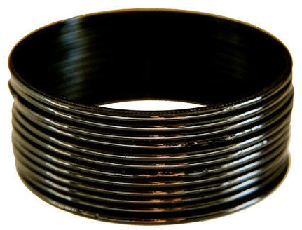 Simple Black Metal Bangles