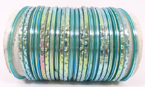 Light Green Glass Bangles