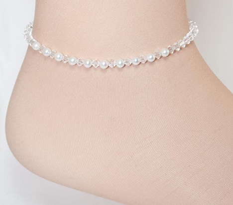 Pearl anklets