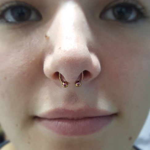 Horseshoe Septum Ring