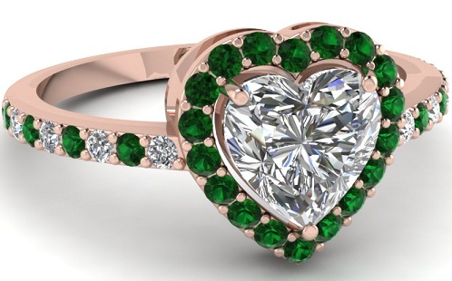 emerald engagement rings