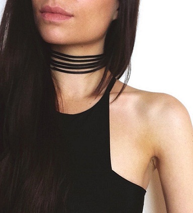 black-skinny-layer-choker-necklese