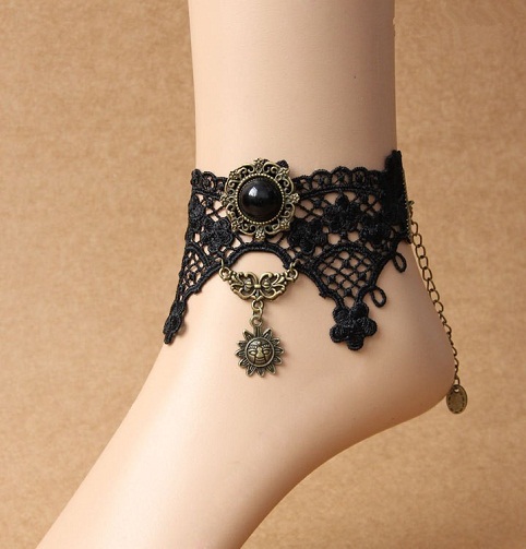 black-anklet-designs-gypsy-anklets