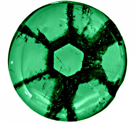 Trapiche emeralds May birthstone