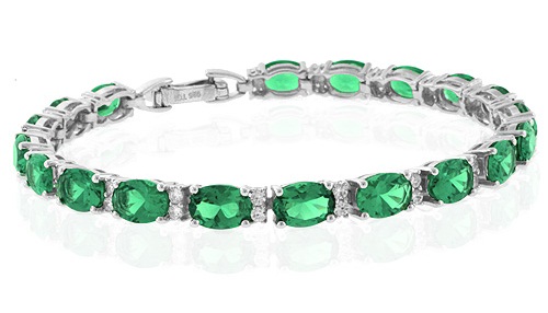 May Birthstone bracelet