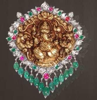 temple-jewellery-pendants-pendant-with-lord-ganesha-emblem-embossed