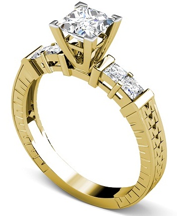 princess cut engagement rings