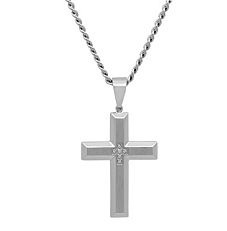 Men’s cross necklace